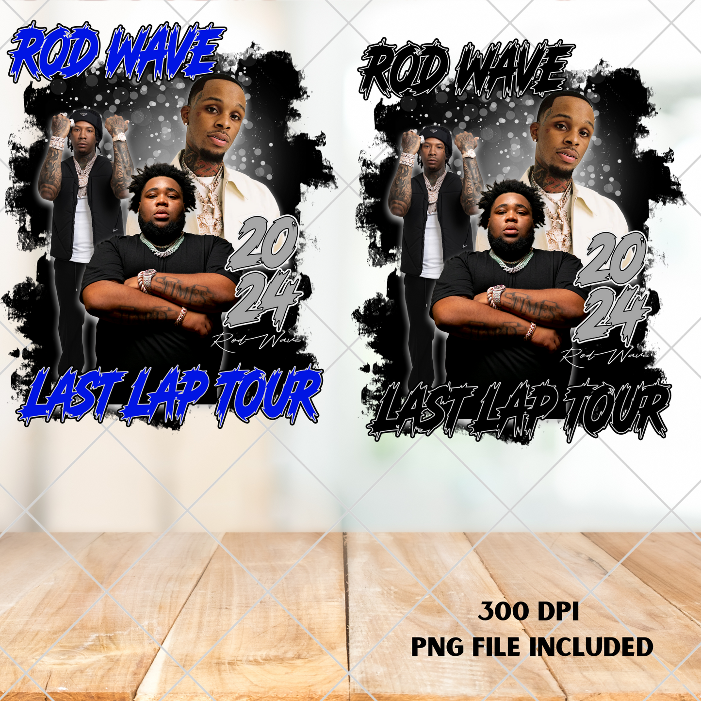 ROD WAVE LAST LAP TOUR 2024 PNG, shirt design , Instant Download only