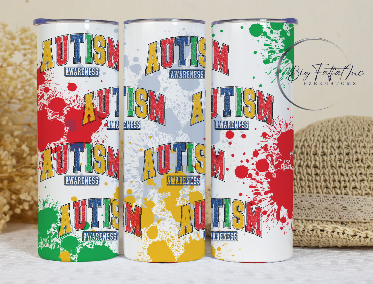 Autism Awareness-20oz/40oz Stainless steel Tumbler