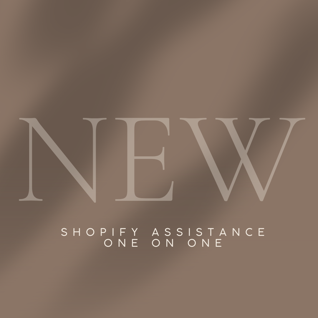 Shopify Assistance-1 on 1