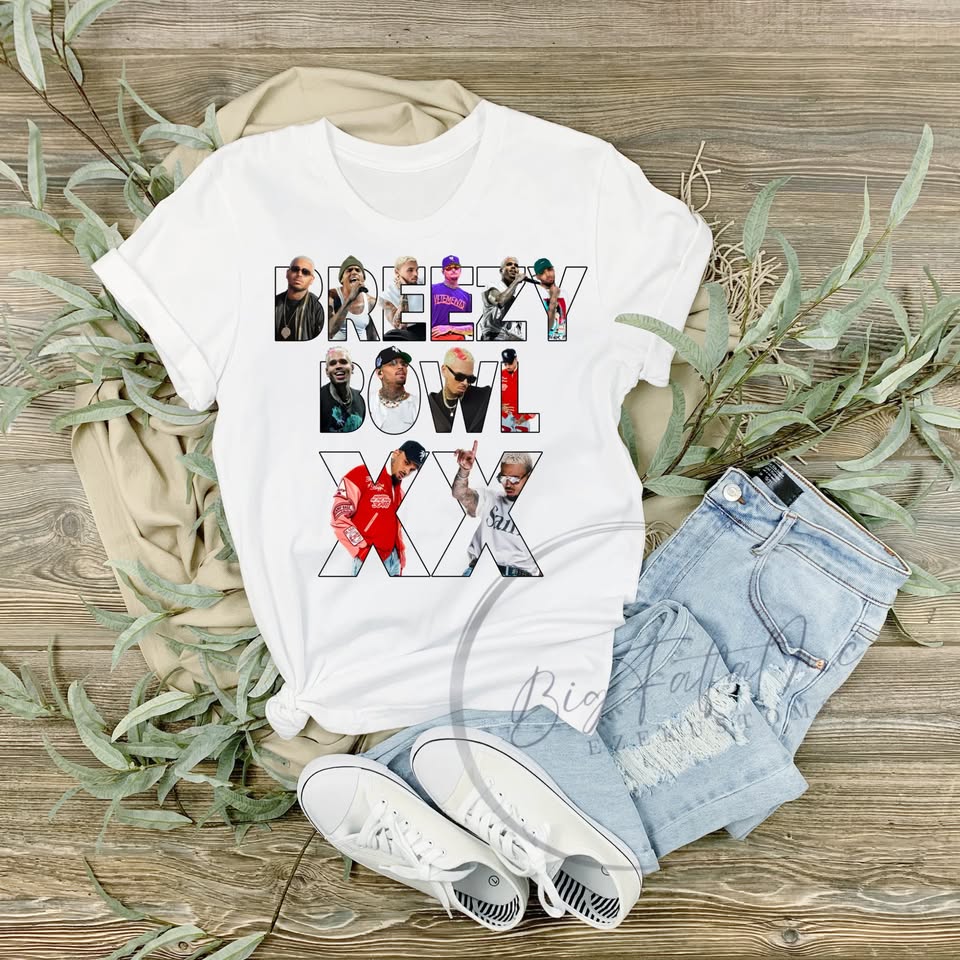 Breezy Bowl xx Tour shirt, Chris brown Fan shirt, Custom shirt