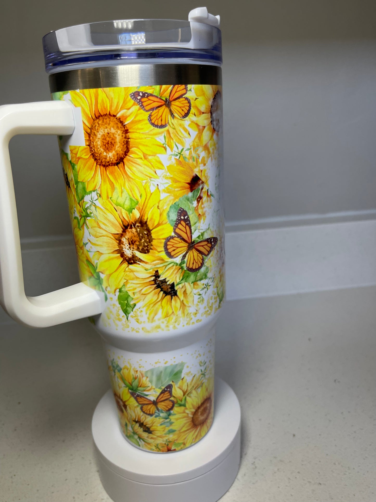 SHE IS 40oz Stainless steel Tumbler