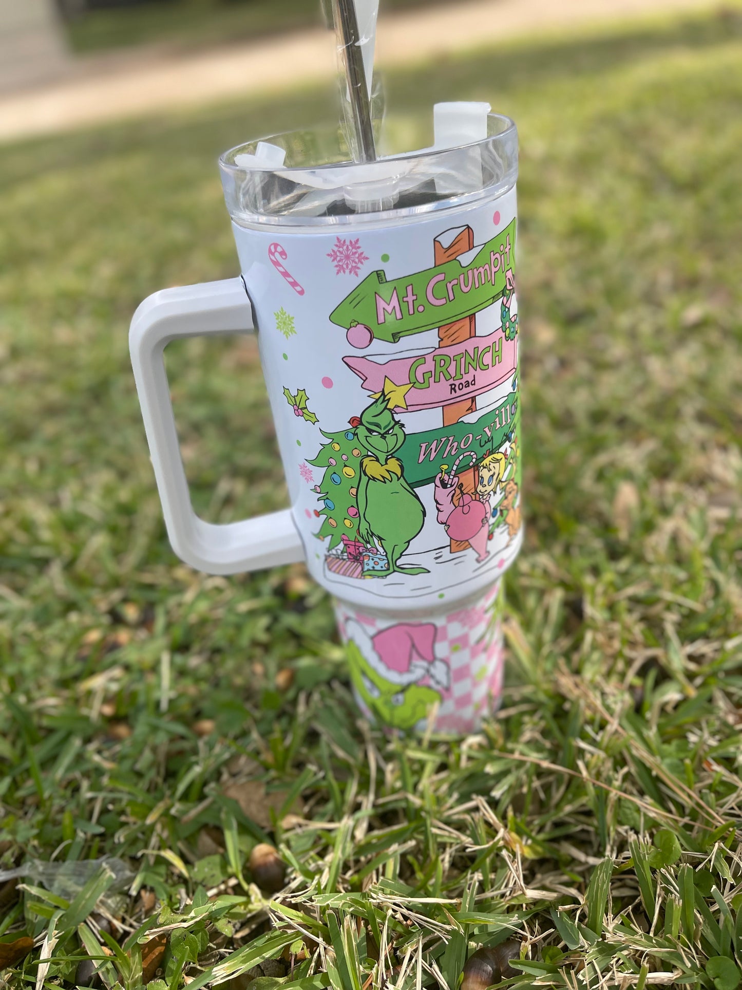 Grinchmas 40oz Stainless steel Tumbler