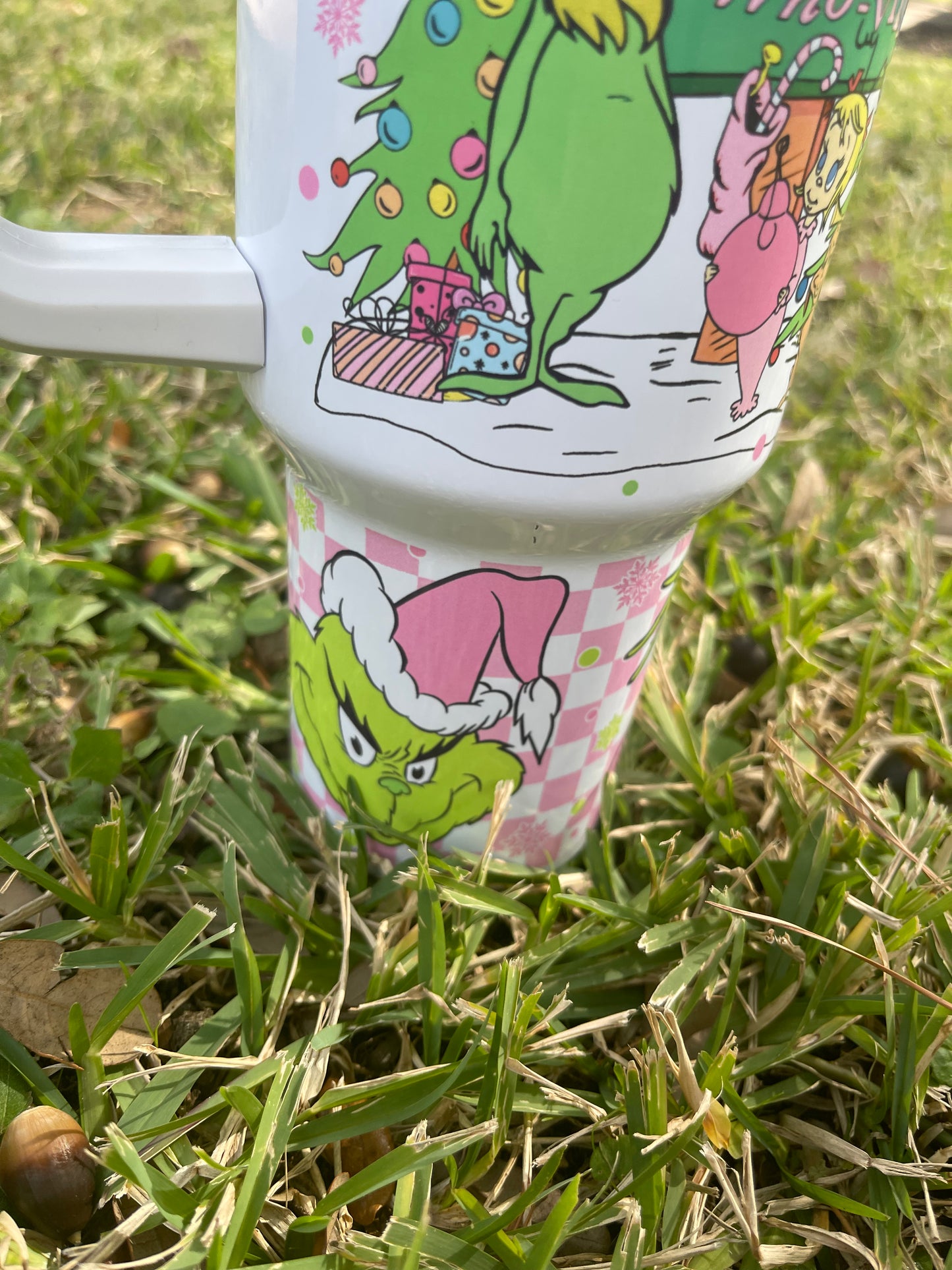 Grinchmas 40oz Stainless steel Tumbler