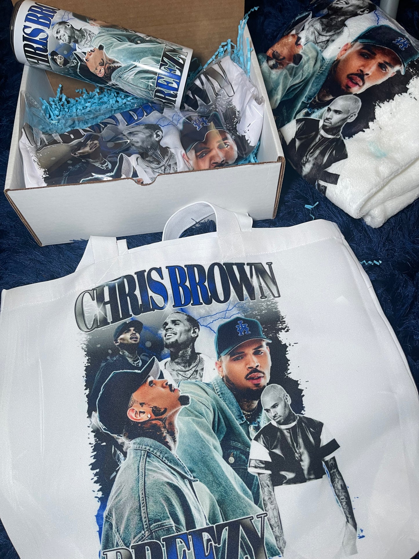 Chris Brown gift box bundle