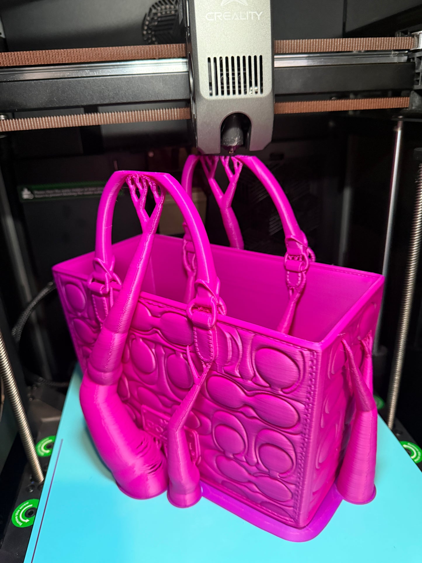 Luxury 3D Printed Handbag Planter Coach Inspired, Home Decor | Purse Plant Pot | Modern Succulent Planter | Cute Indoor Plant Decor | Unique Gift for Plant Lovers