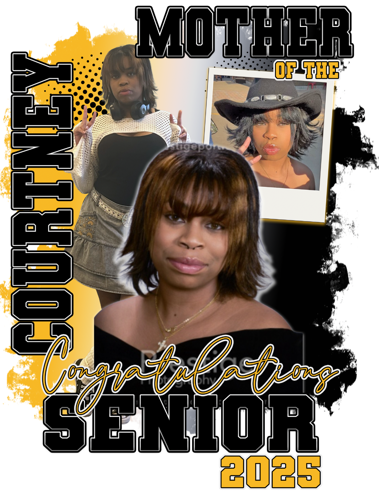 Courtney Graduation 2025 shirt-Bundle