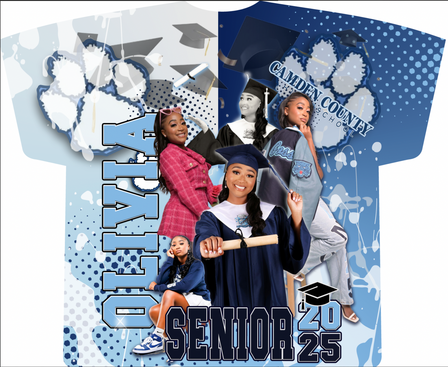 Olivia -Camden county high school grad order 2025
