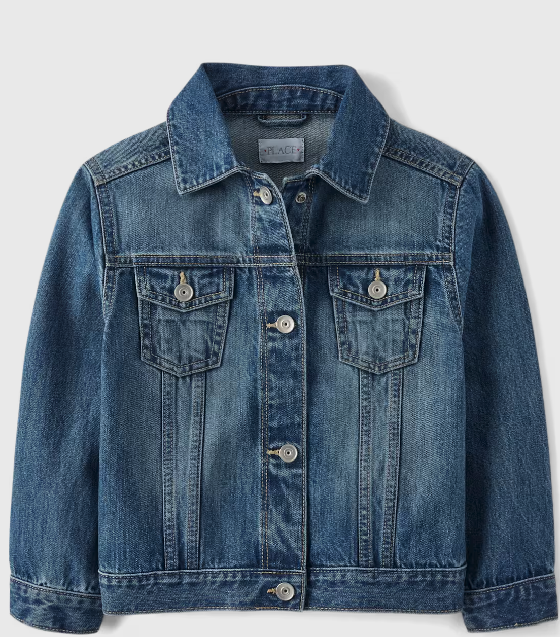 Custom back to school bow Denim Embroidered