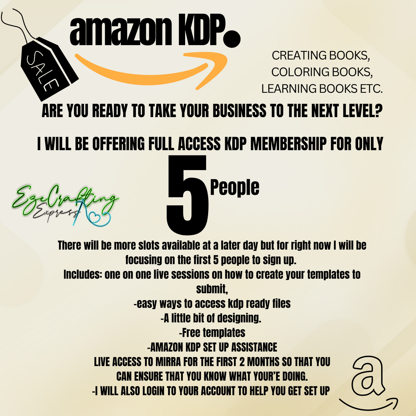 AMAZON KDP FULL ASSISTANCE