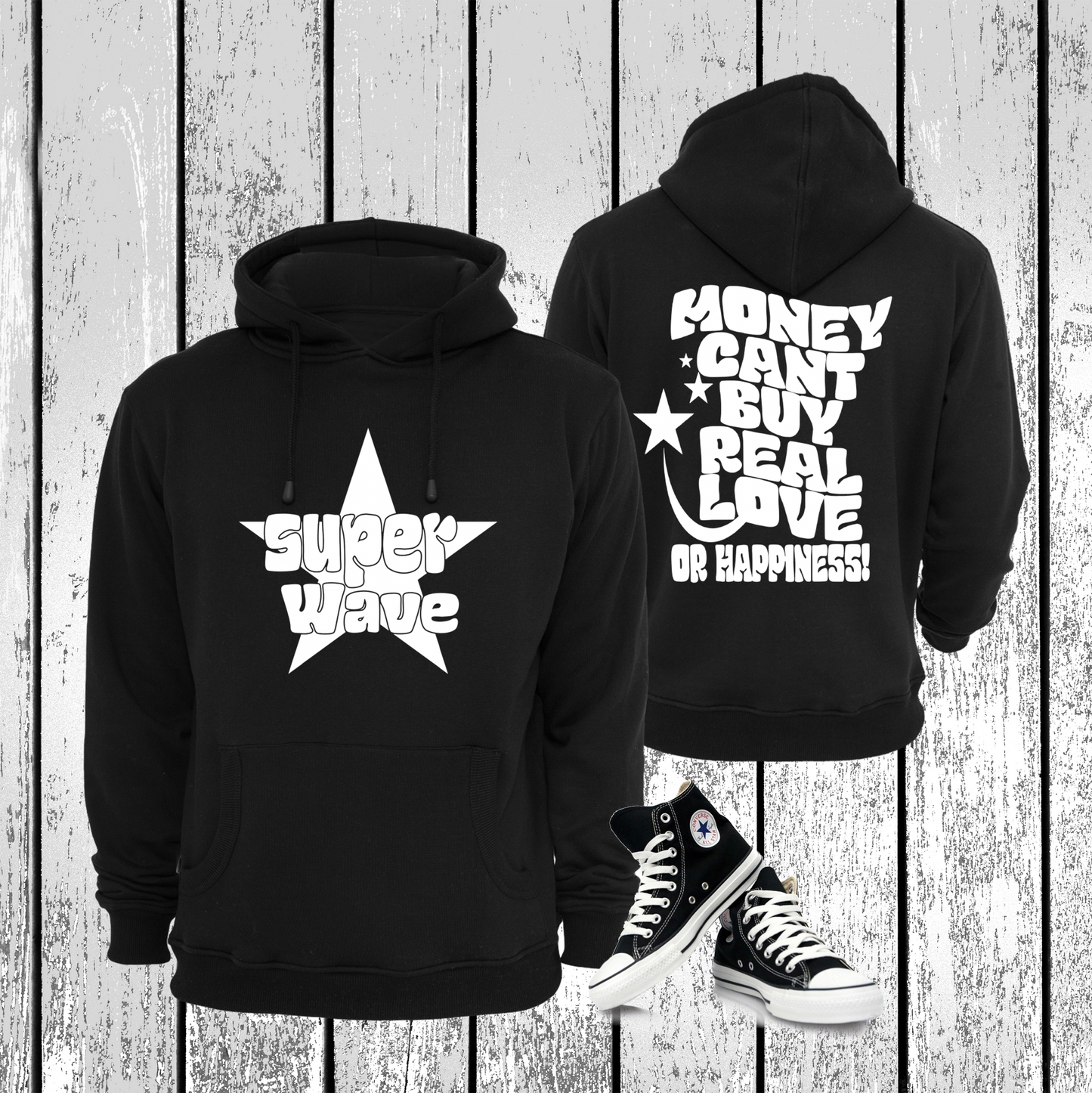 Super Wave Hoodies By ZI