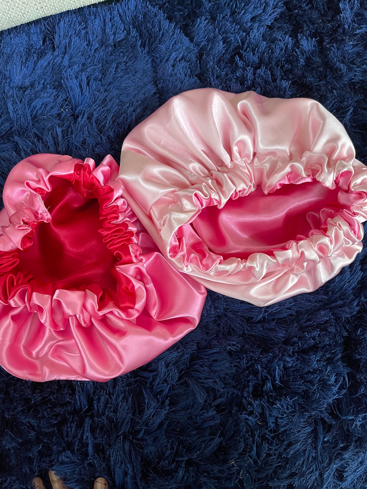 Satin Bonnet Handmade-Mommy and Me