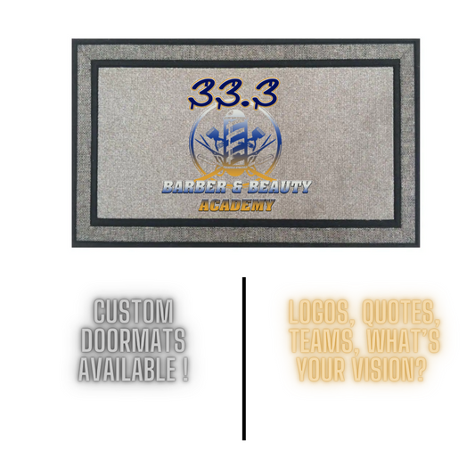 Custom Doormats 18inx30 in - Gray