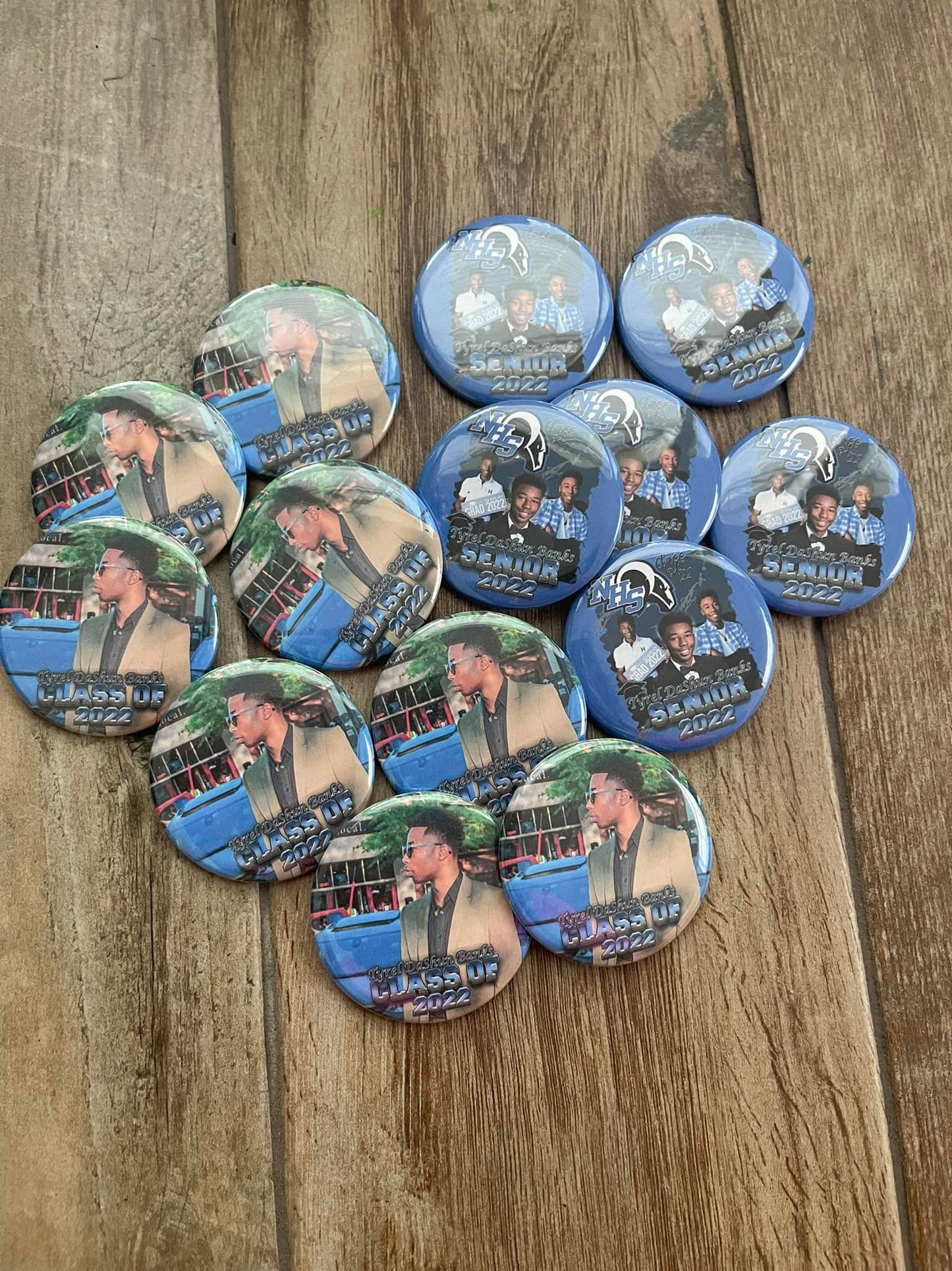 Custom Buttons-2 size variations