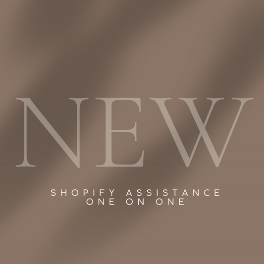 Shopify Assistance-1 on 1