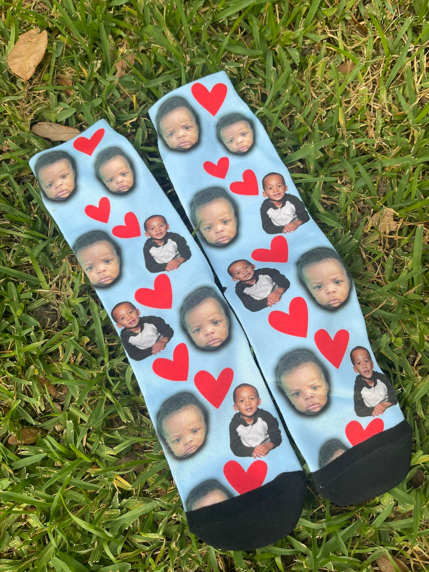 Custom Fathers day socks, best dad, I love you dad, #1 dad