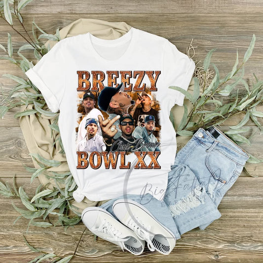 Breezy Bowl xx Gold letters shirt