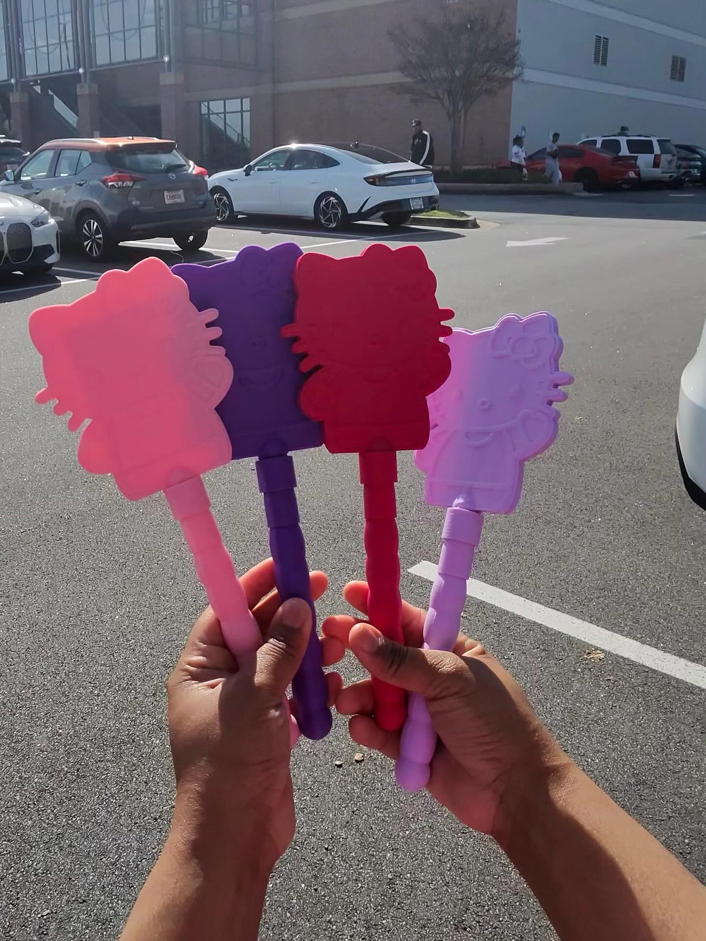 Tap pay wands-Kitty inspired style-Add card and tap pay 3D pay