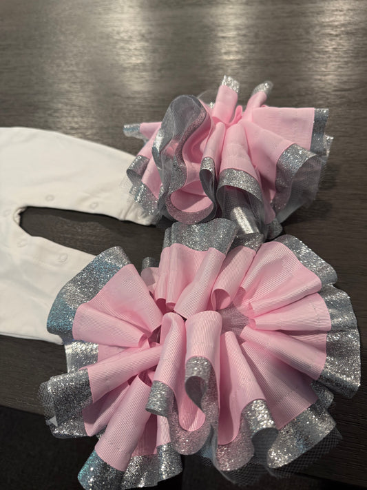 Custom Ruffle anklets, removable