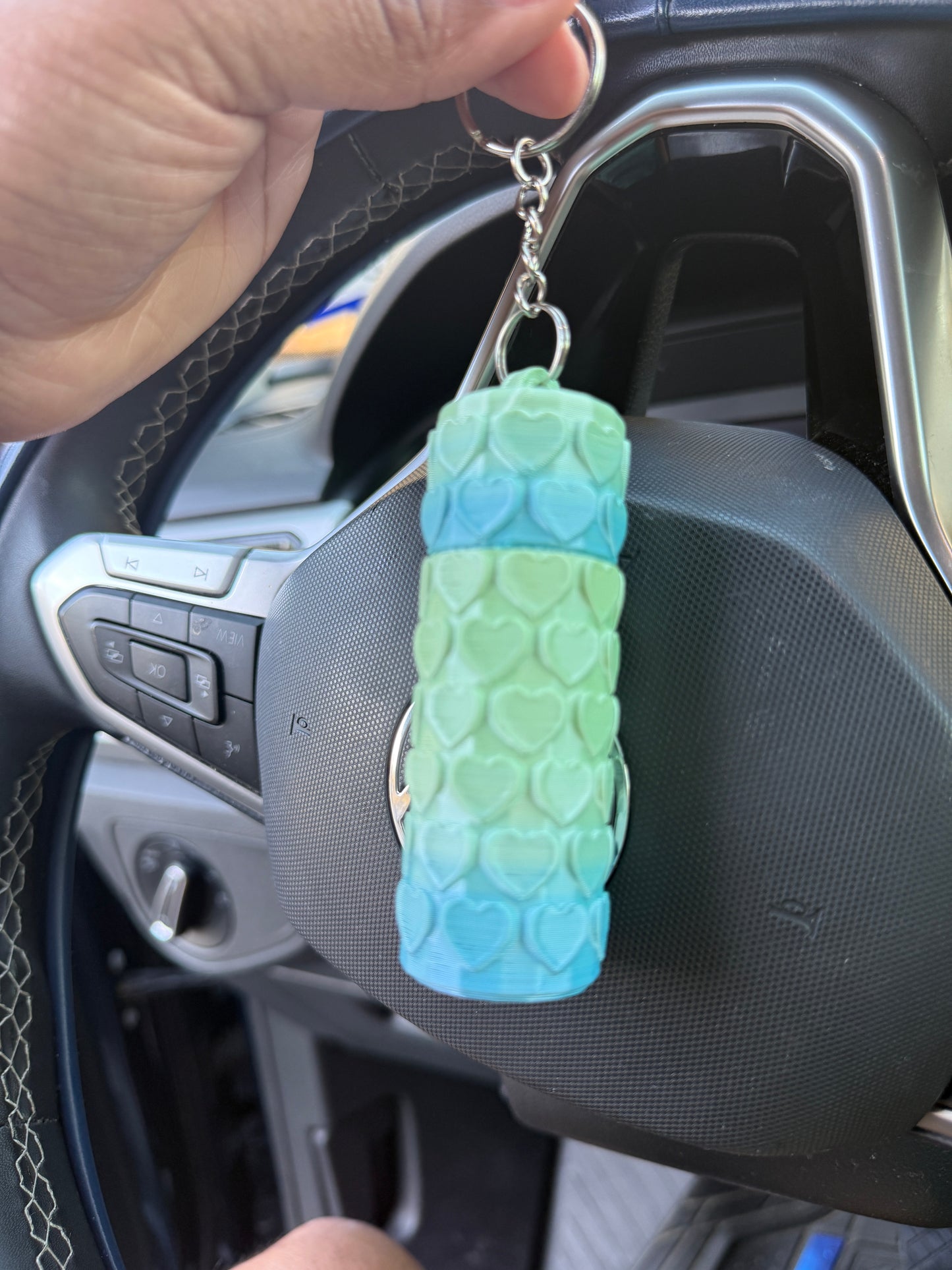 Chapstick Holder Keychain 3D Printed | Lip Balm Holder Cute Keychain | Travel Lip Balm Case | Aesthetic Gift for Her, Bestie, Stocking Stuffer