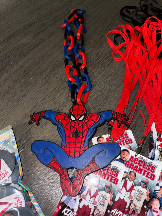 Spider-Man inspired hype chain