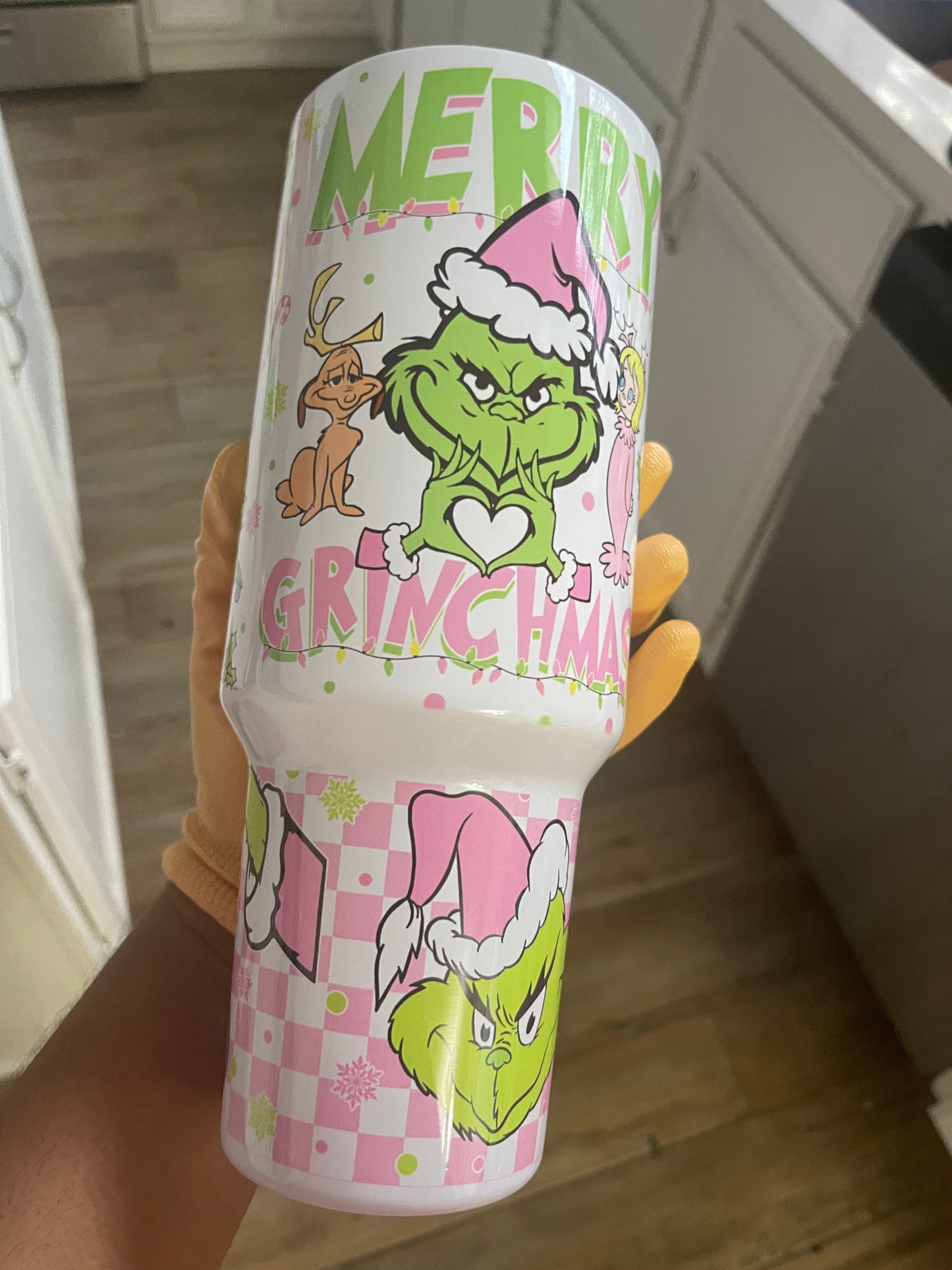 Grinchmas 40oz Stainless steel Tumbler