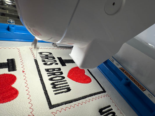 I love Chris Brown embroidered patch, iron on patch, Chris breezy patches