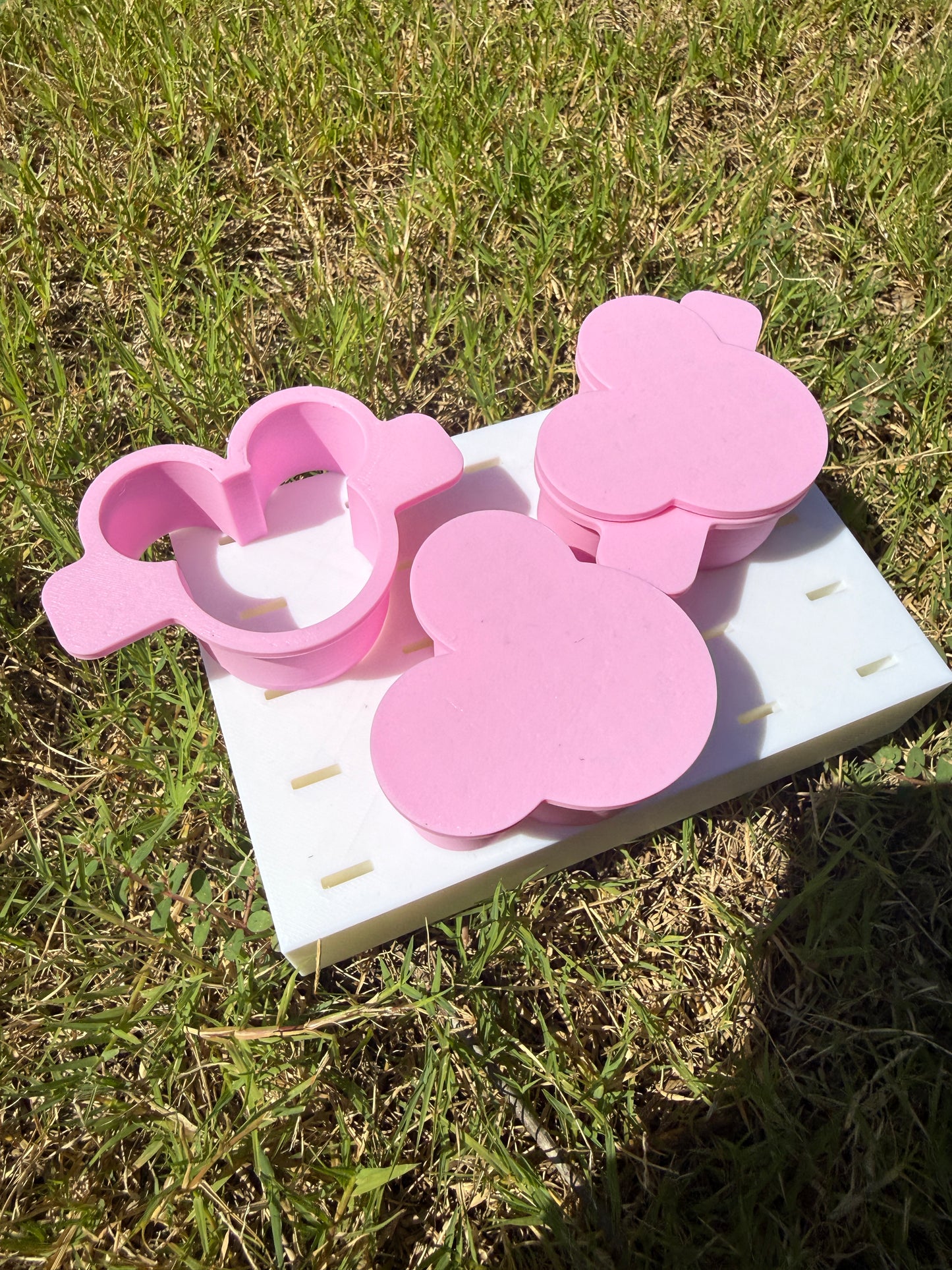 2" Mouse Cake Pop Cutter | Food Grade 3D Printed Cake Pop Mold | Mouse Cake Pop Press | Cookie Dough Cutter | Baking Tool