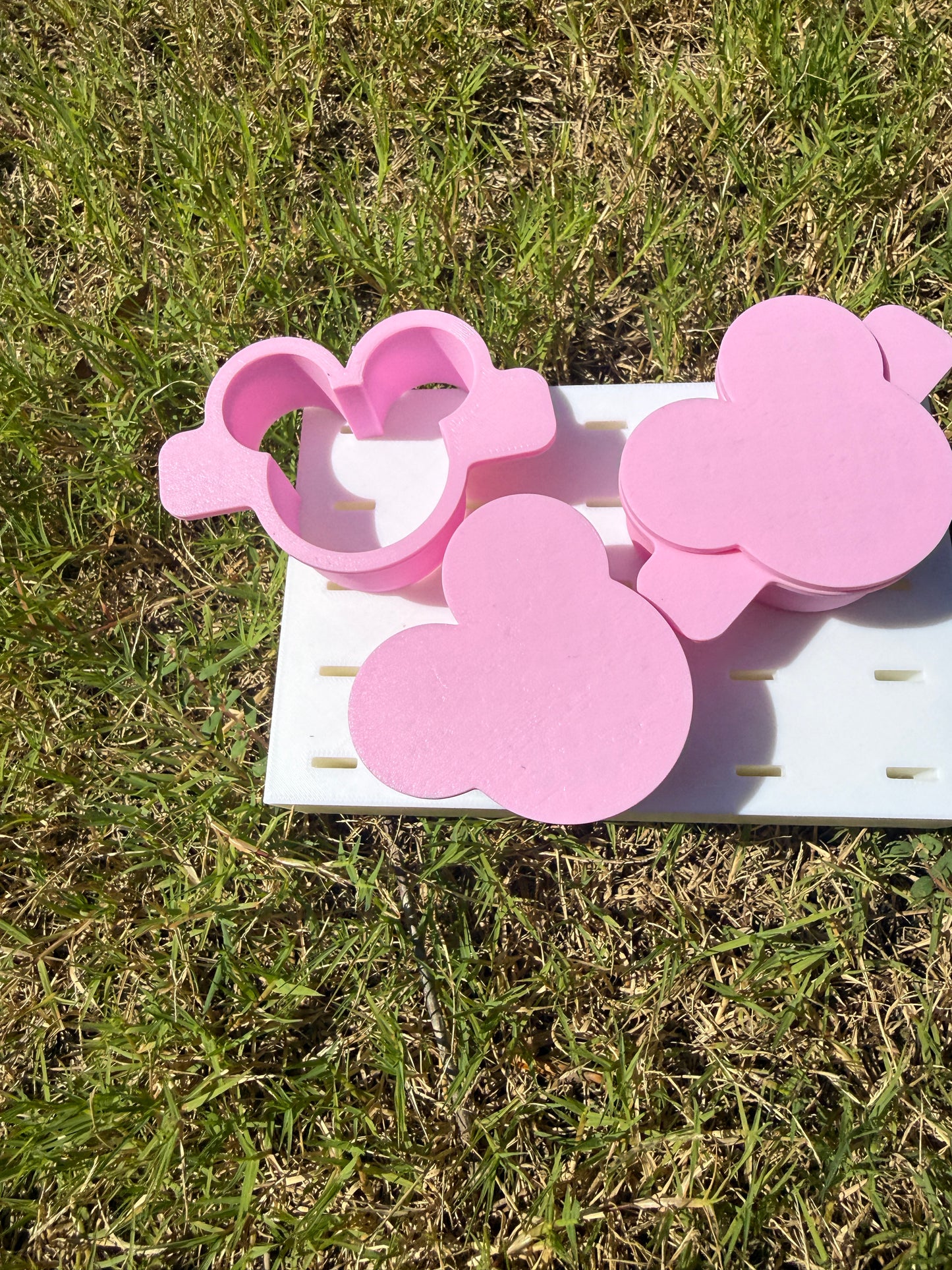 2" Mouse Cake Pop Cutter | Food Grade 3D Printed Cake Pop Mold | Mouse Cake Pop Press | Cookie Dough Cutter | Baking Tool