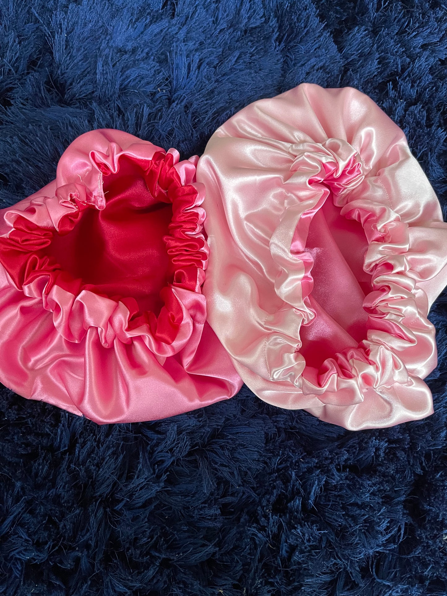 Satin Bonnet Handmade-Mommy and Me